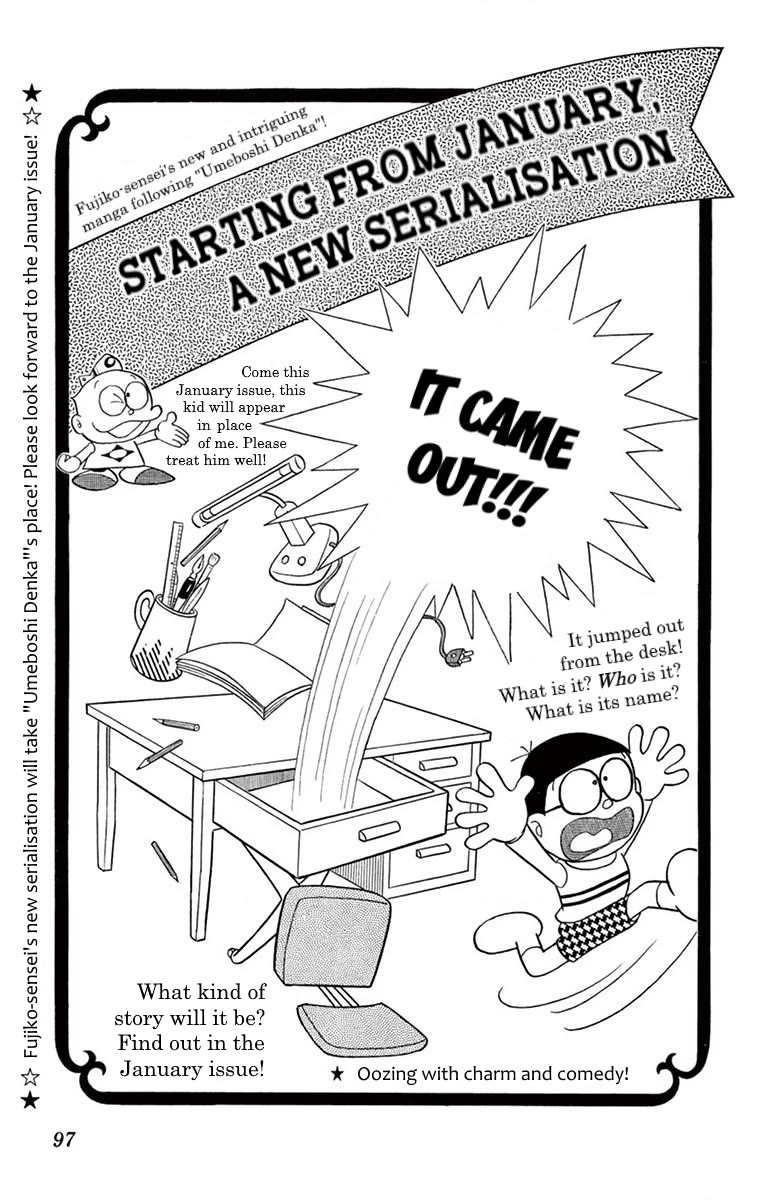 Doraemon 0 Chapter 8.5 page 1 - Chapter 8.5: Preview of New Series