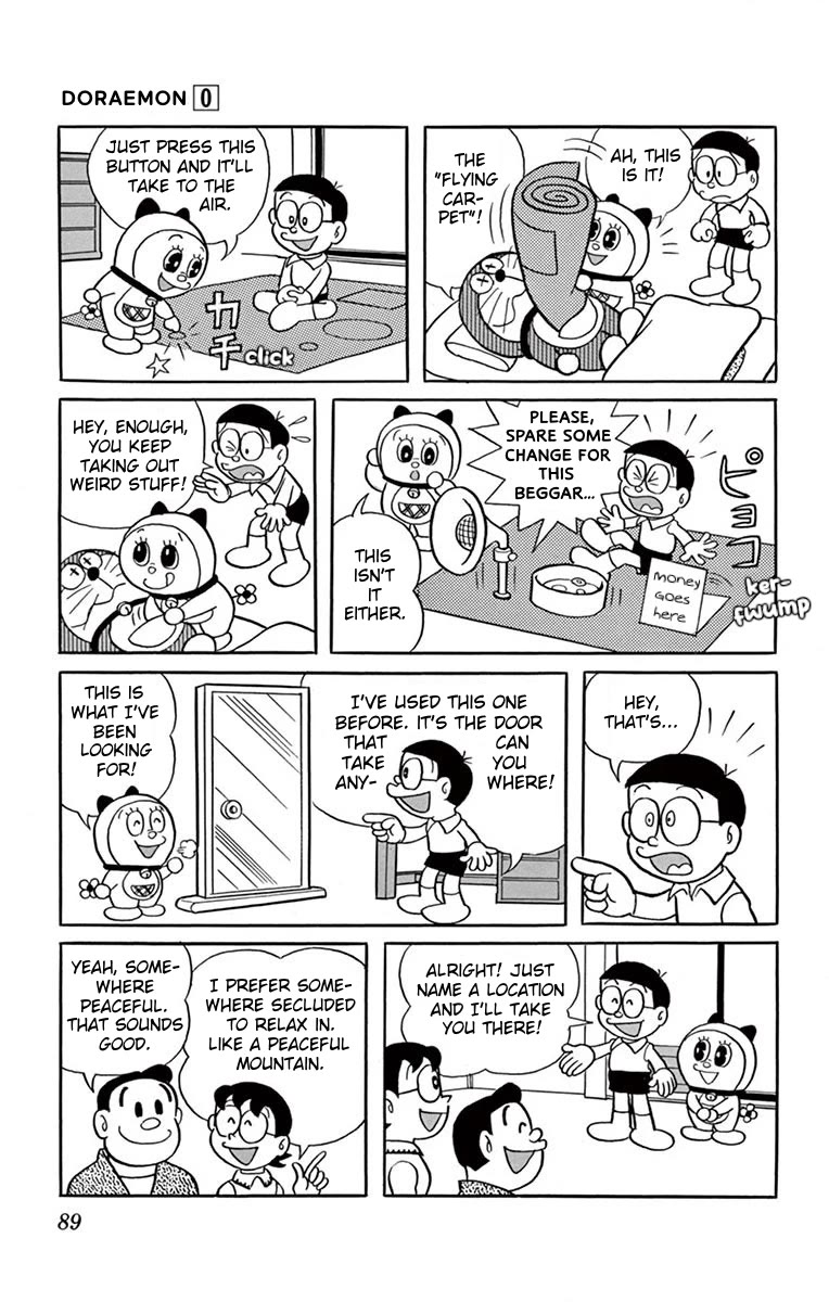 Doraemon 0 Chapter 8 page 6 - Chapter 8: Let's Go Hiking
