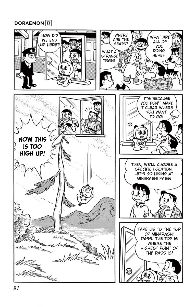 Doraemon 0 Chapter 8 page 8 - Chapter 8: Let's Go Hiking