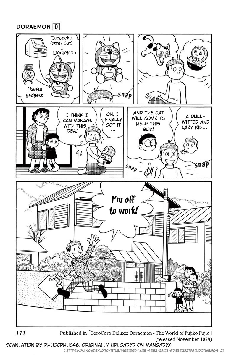 Doraemon 0 Chapter 9 page 13 - Chapter 9: The Birth of Doraemon [END]