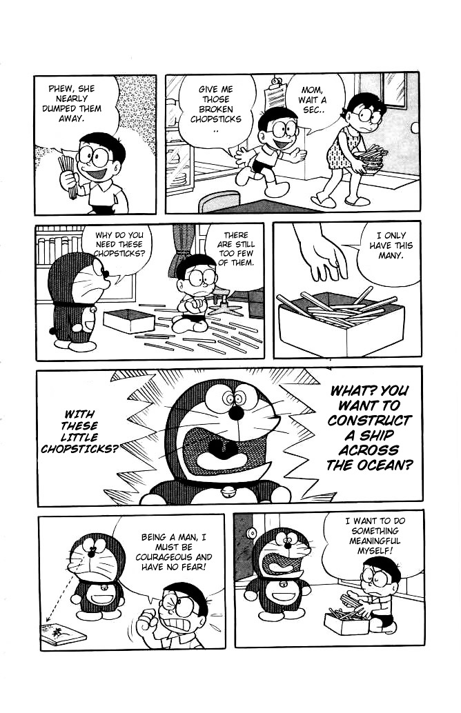 Doraemon Chapter 100 page 2 - Chapter 100 : The Coward Adventurer