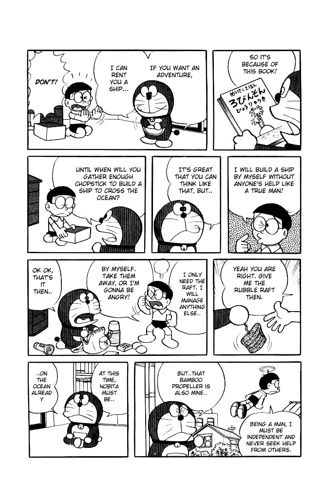 Doraemon Chapter 100 page 3 - Chapter 100 : The Coward Adventurer