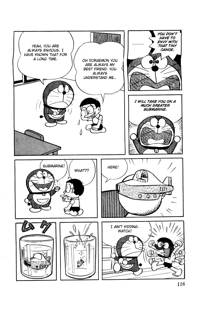 Doraemon Chapter 101 page 3 - Chapter 101 : The Adventure by Submarine