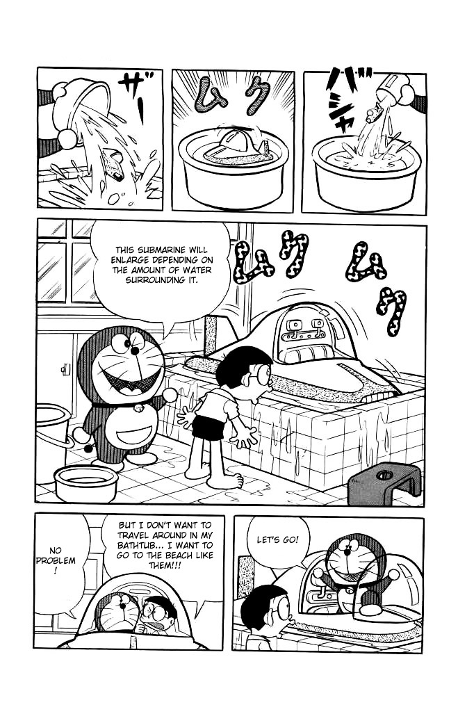 Doraemon Chapter 101 page 4 - Chapter 101 : The Adventure by Submarine