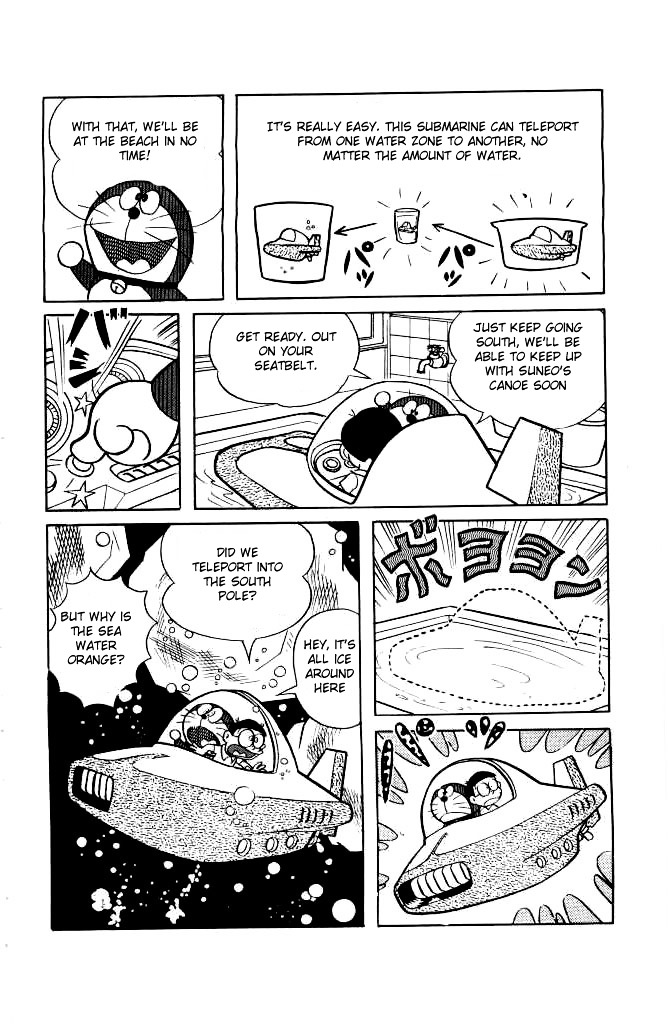 Doraemon Chapter 101 page 5 - Chapter 101 : The Adventure by Submarine