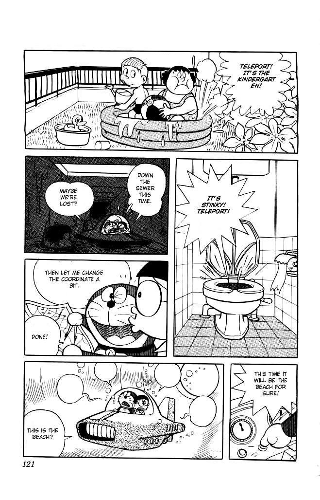 Doraemon Chapter 101 page 8 - Chapter 101 : The Adventure by Submarine