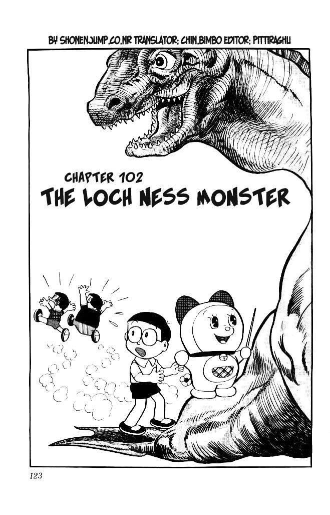 Doraemon Chapter 102 page 1 - Chapter 102 : The Loch Ness Monster