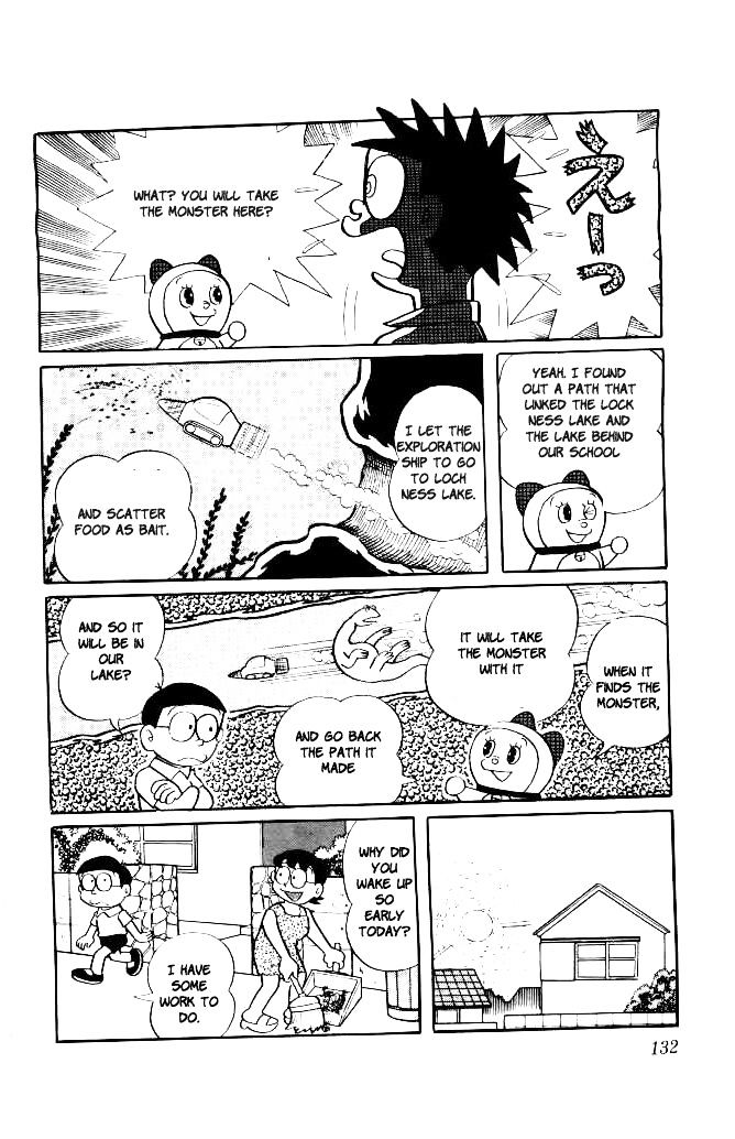 Doraemon Chapter 102 page 10 - Chapter 102 : The Loch Ness Monster