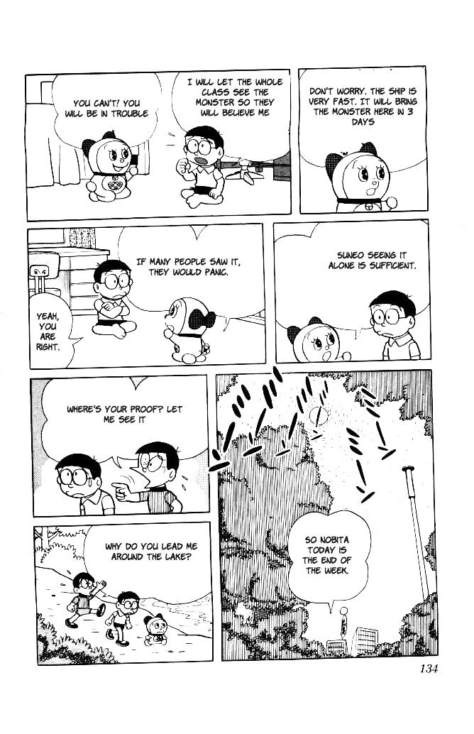 Doraemon Chapter 102 page 12 - Chapter 102 : The Loch Ness Monster