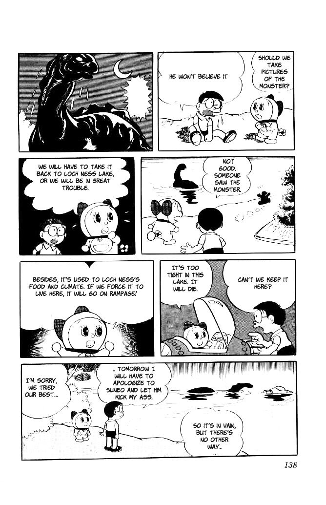 Doraemon Chapter 102 page 16 - Chapter 102 : The Loch Ness Monster