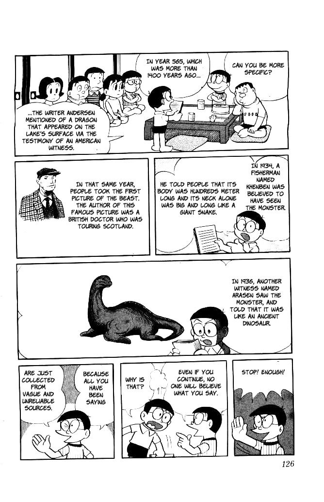 Doraemon Chapter 102 page 4 - Chapter 102 : The Loch Ness Monster