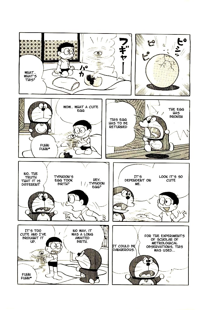 Doraemon Chapter 103 page 4 - Chapter 103 : Typhoon Fuuku