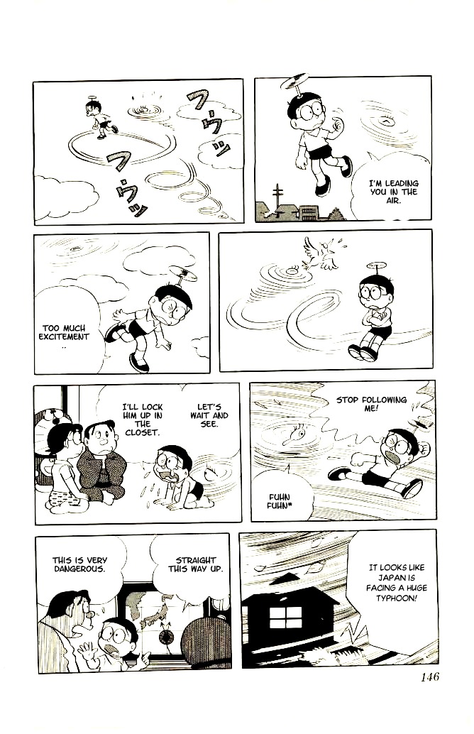 Doraemon Chapter 103 page 7 - Chapter 103 : Typhoon Fuuku