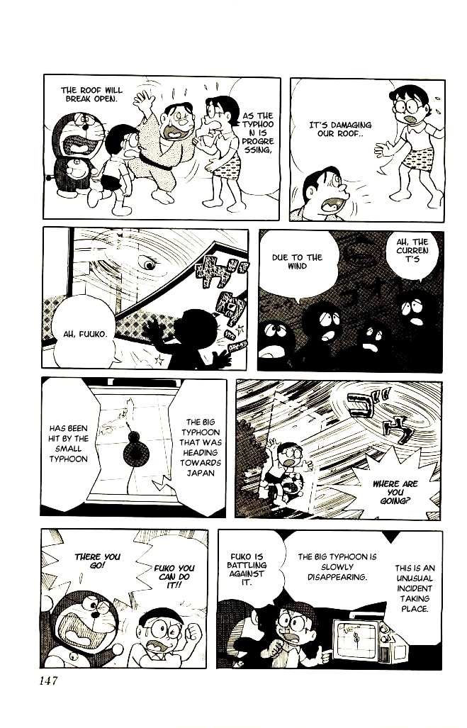 Doraemon Chapter 103 page 8 - Chapter 103 : Typhoon Fuuku