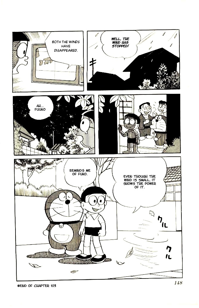 Doraemon Chapter 103 page 9 - Chapter 103 : Typhoon Fuuku