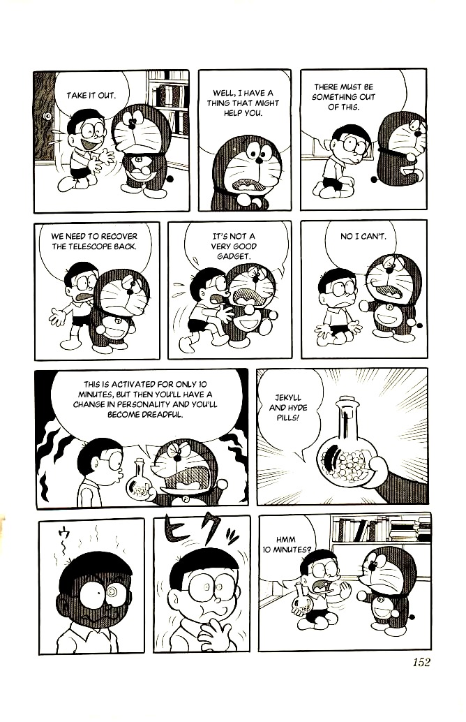 Doraemon Chapter 104 page 4 - Chapter 104 : Jekyll and Hyde