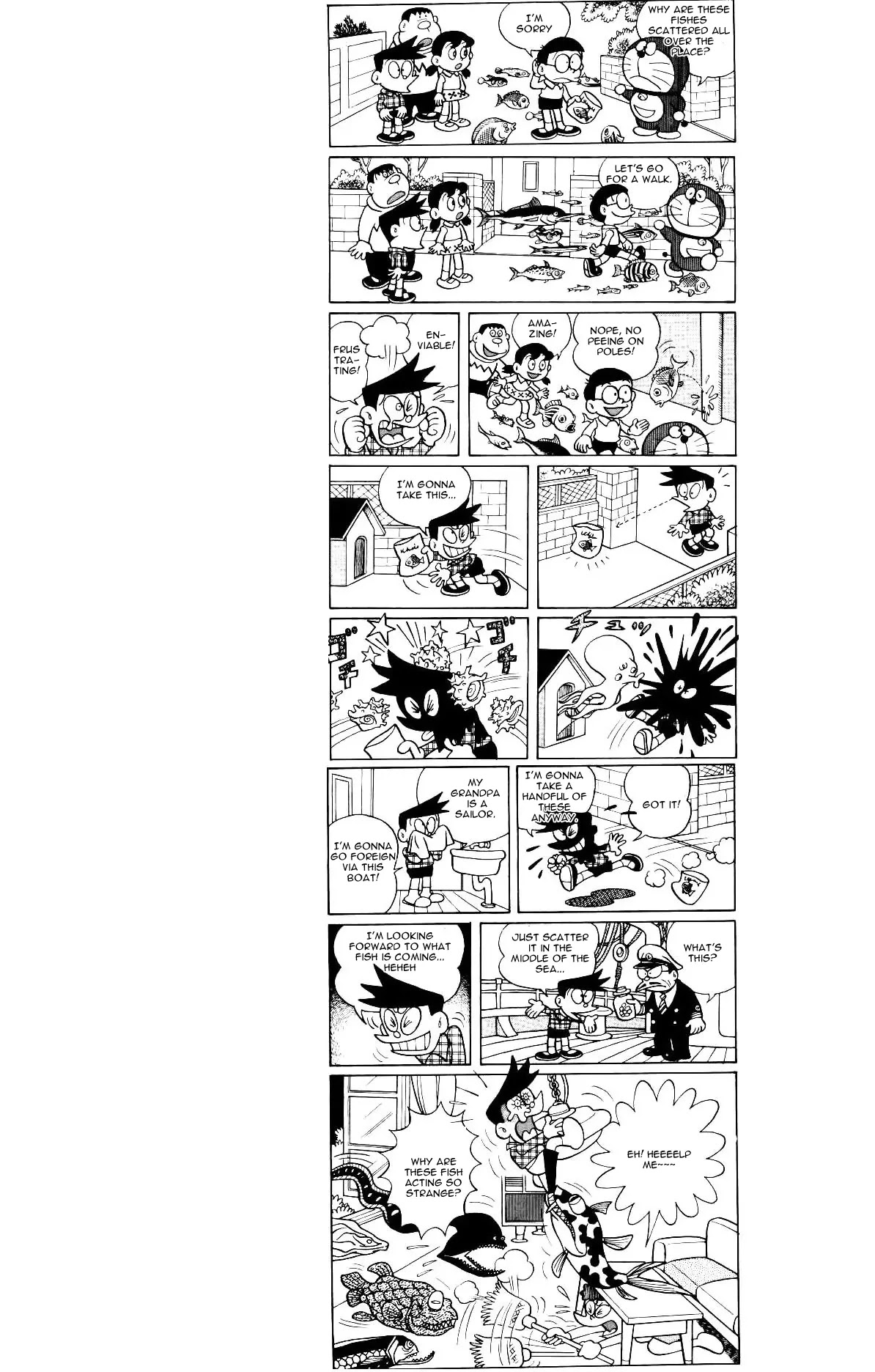 Doraemon Chapter 110 page 3 - Chapter 110 : Flying Fishes