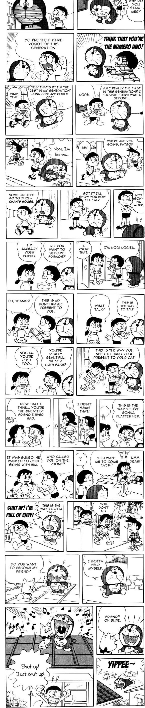 Doraemon Chapter 111 page 4 - Chapter 111 : I Loved a Cat