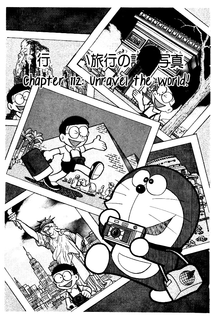 Doraemon Chapter 112 page 1 - Chapter 112 : Unravel the World