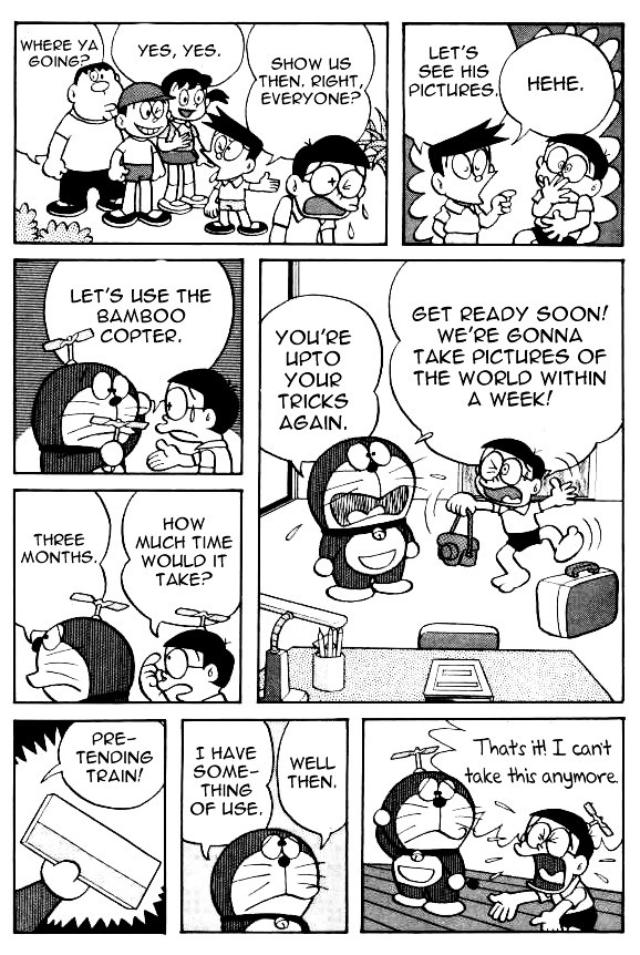 Doraemon Chapter 112 page 3 - Chapter 112 : Unravel the World