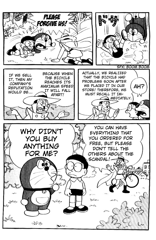 Doraemon Chapter 116 page 10 - Chapter 116 : Gift Log from the Future