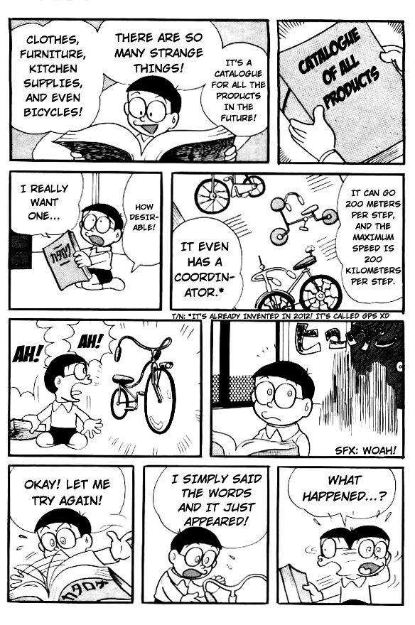Doraemon Chapter 116 page 4 - Chapter 116 : Gift Log from the Future