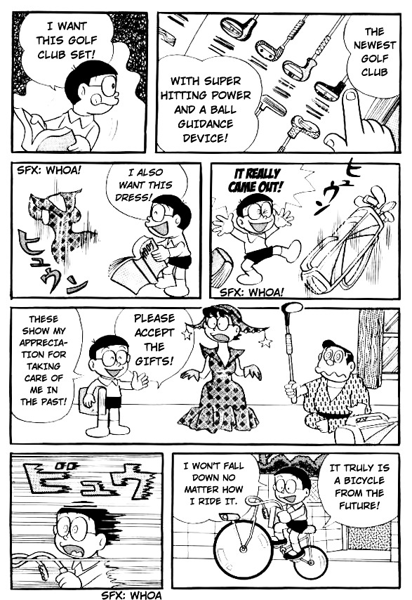 Doraemon Chapter 116 page 5 - Chapter 116 : Gift Log from the Future
