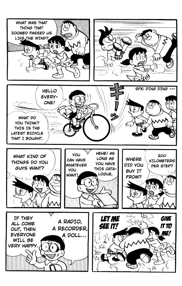 Doraemon Chapter 116 page 6 - Chapter 116 : Gift Log from the Future