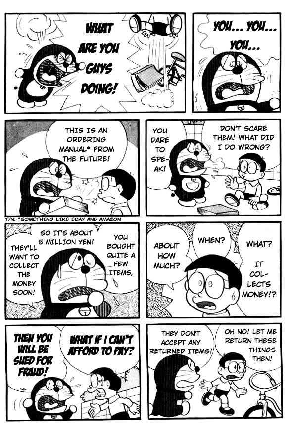 Doraemon Chapter 116 page 7 - Chapter 116 : Gift Log from the Future