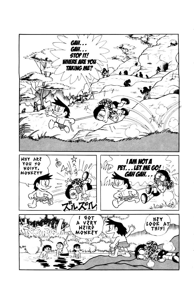 Doraemon Chapter 117 page 10 - Chapter 117 : Return to the Stone Age