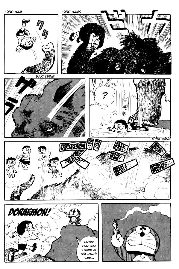 Doraemon Chapter 117 page 15 - Chapter 117 : Return to the Stone Age
