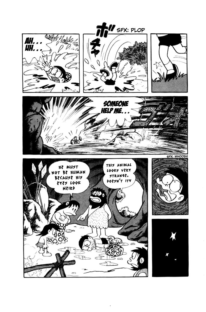 Doraemon Chapter 117 page 8 - Chapter 117 : Return to the Stone Age