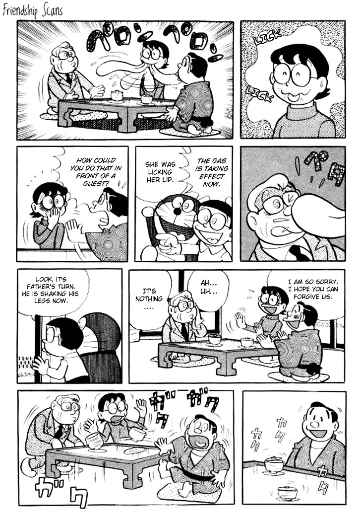 Doraemon Chapter 118 page 7 - Chapter 118 : The Magnify Bad Habits Gas