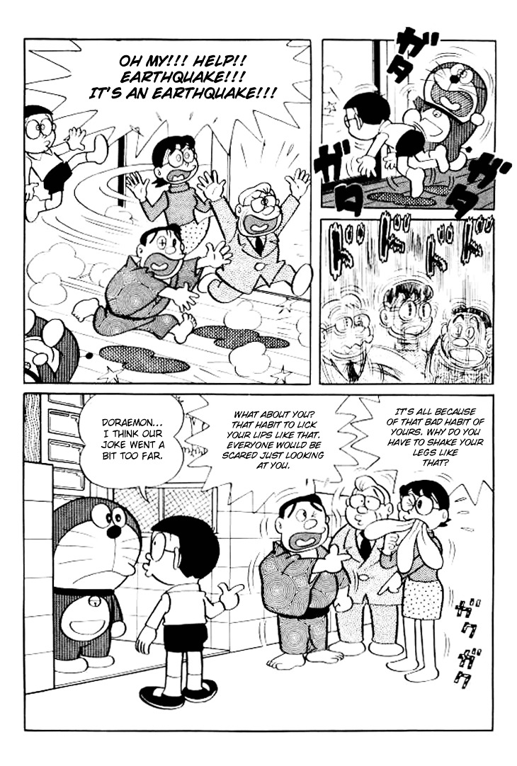 Doraemon Chapter 118 page 8 - Chapter 118 : The Magnify Bad Habits Gas