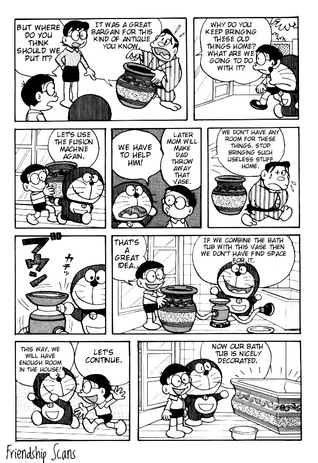Doraemon Chapter 119 page 4 - Chapter 119 : The Fusion Machine