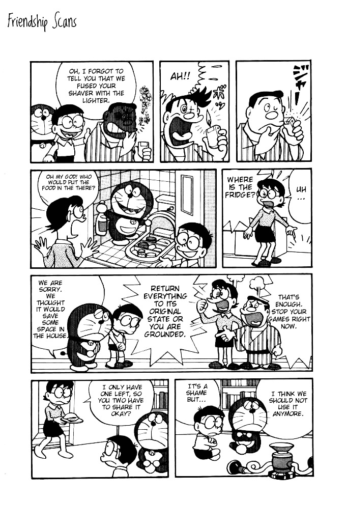 Doraemon Chapter 119 page 6 - Chapter 119 : The Fusion Machine