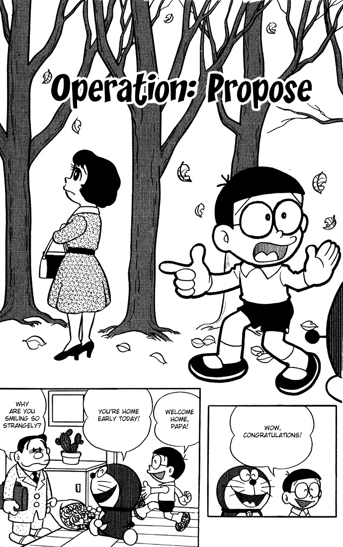 Doraemon Chapter 12 page 3 - Chapter 12 : Operation - Propose