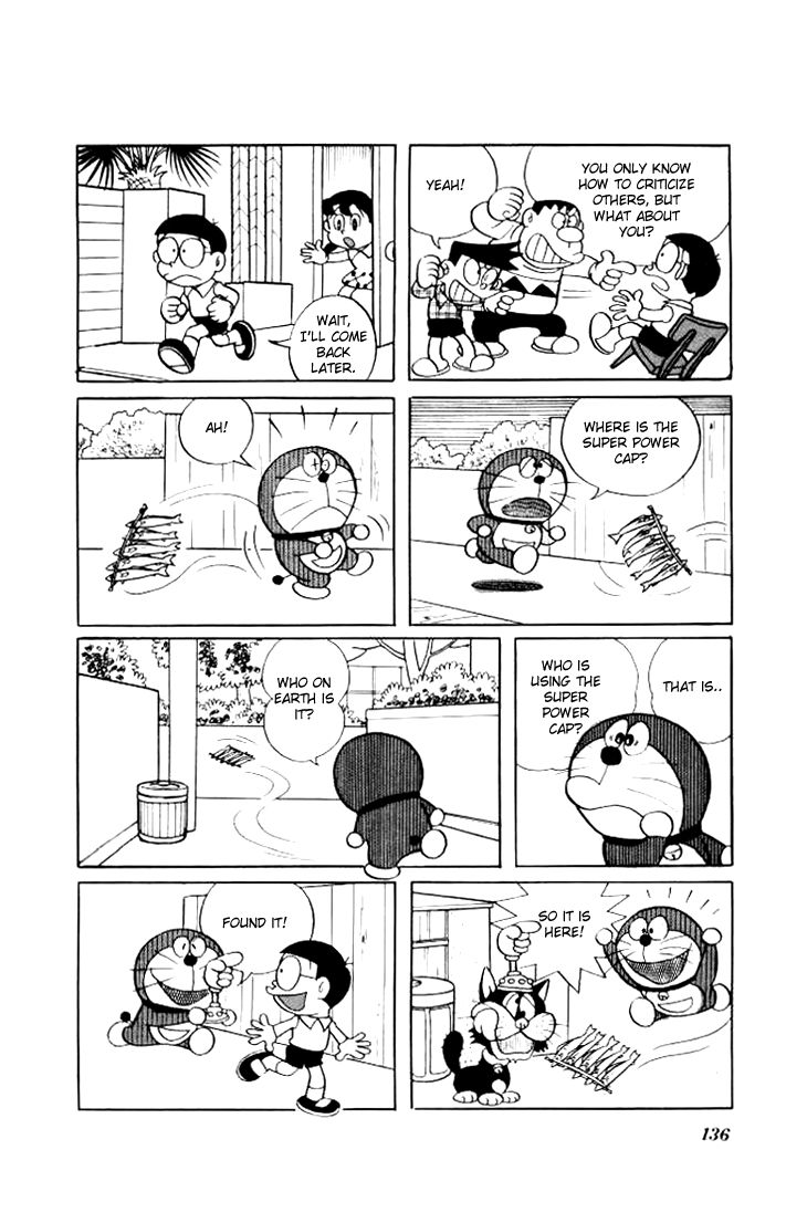 Doraemon Chapter 120 page 17 - Chapter 120 : Super Power Cap
