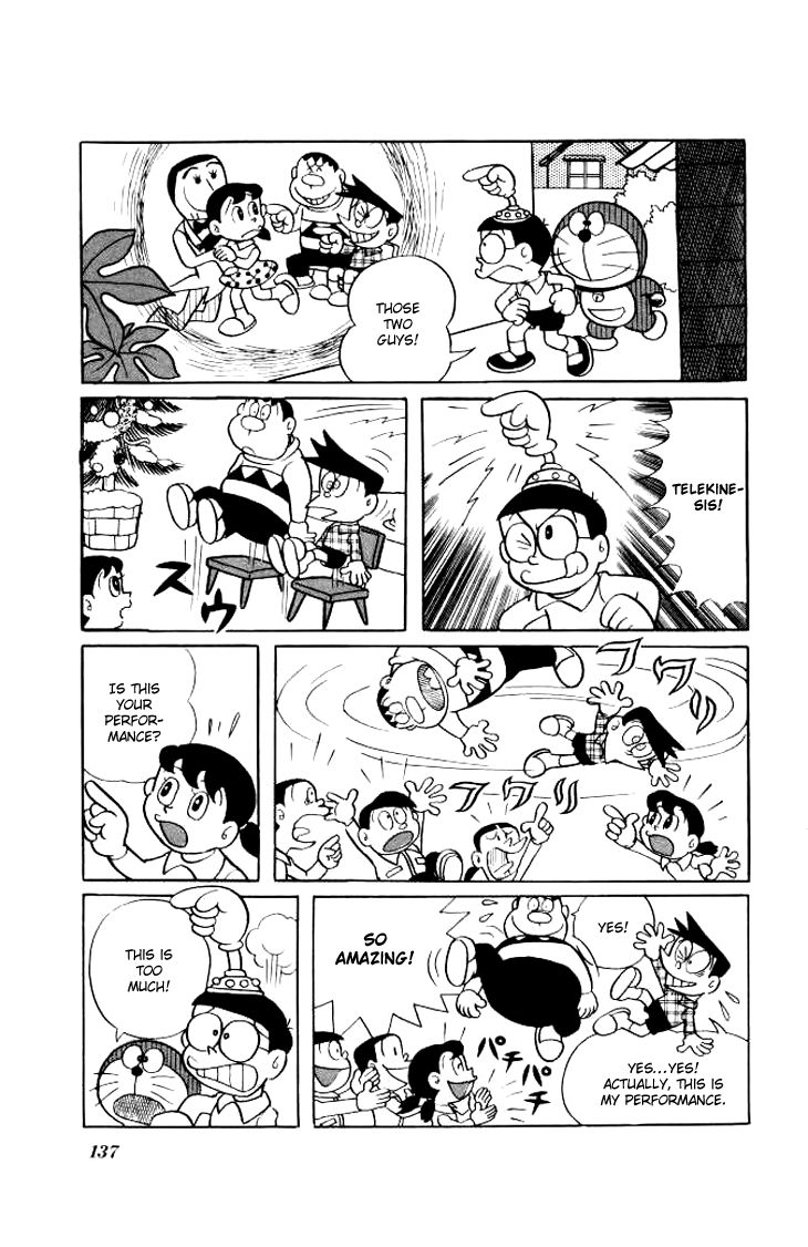 Doraemon Chapter 120 page 18 - Chapter 120 : Super Power Cap
