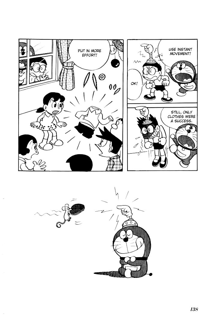 Doraemon Chapter 120 page 19 - Chapter 120 : Super Power Cap