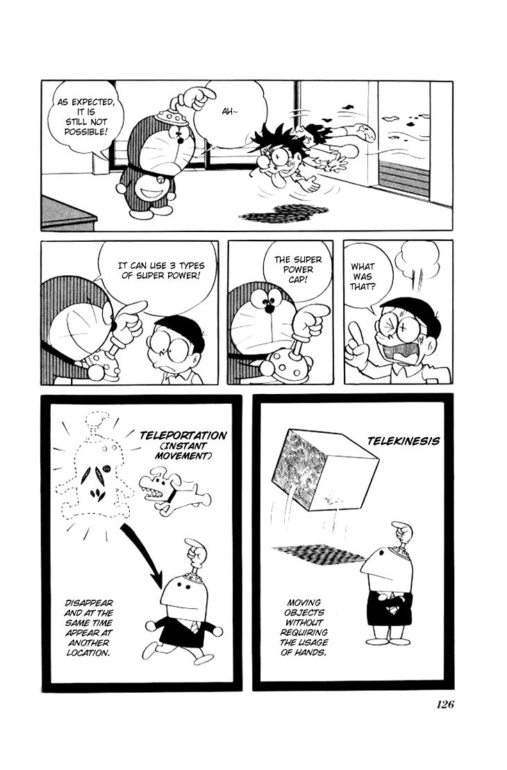 Doraemon Chapter 120 page 7 - Chapter 120 : Super Power Cap