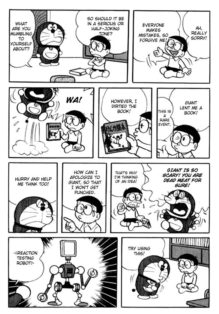 Doraemon Chapter 121 page 5 - Chapter 121 : Robot Tester