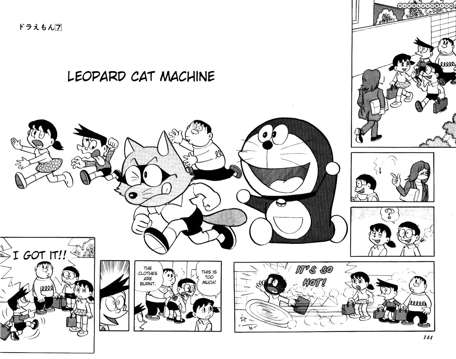 Doraemon Chapter 122 page 3 - Chapter 122 : Leopard Cat Machine