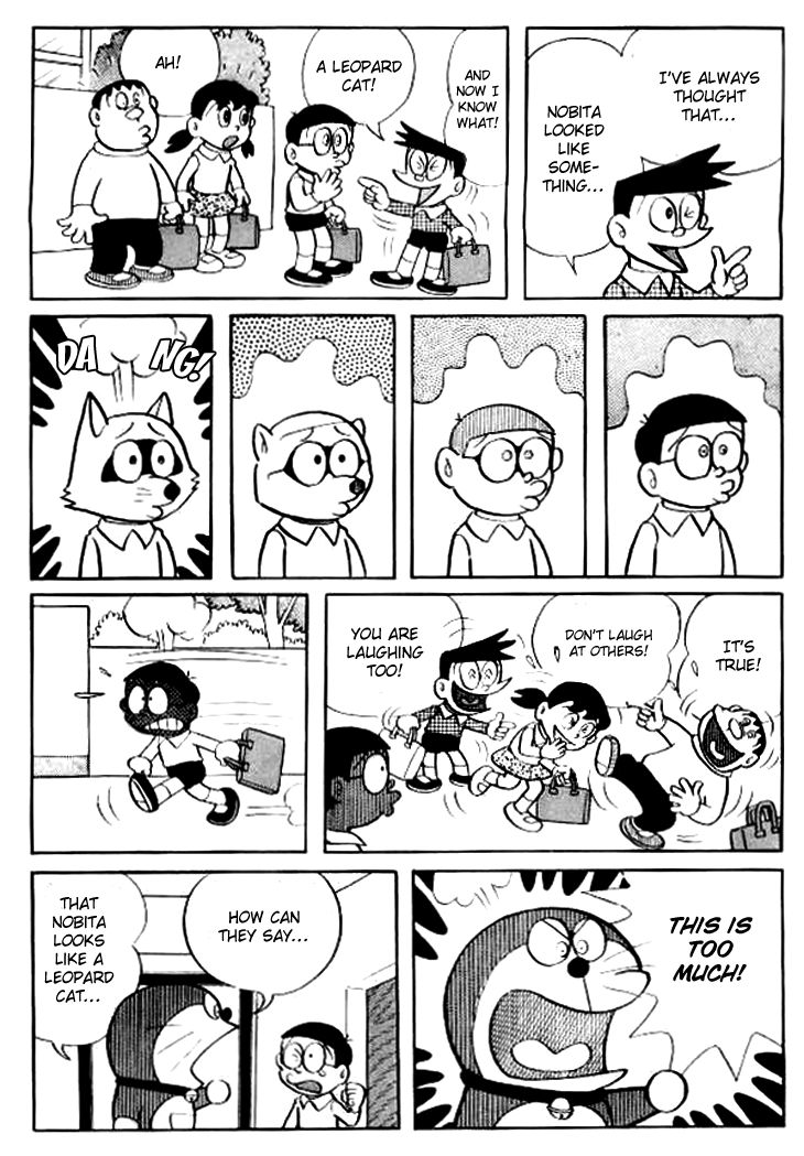 Doraemon Chapter 122 page 4 - Chapter 122 : Leopard Cat Machine