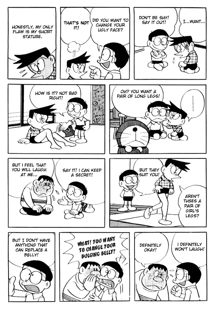 Doraemon Chapter 123 page 15 - Chapter 123 : Seven Limbs, Three Eyes