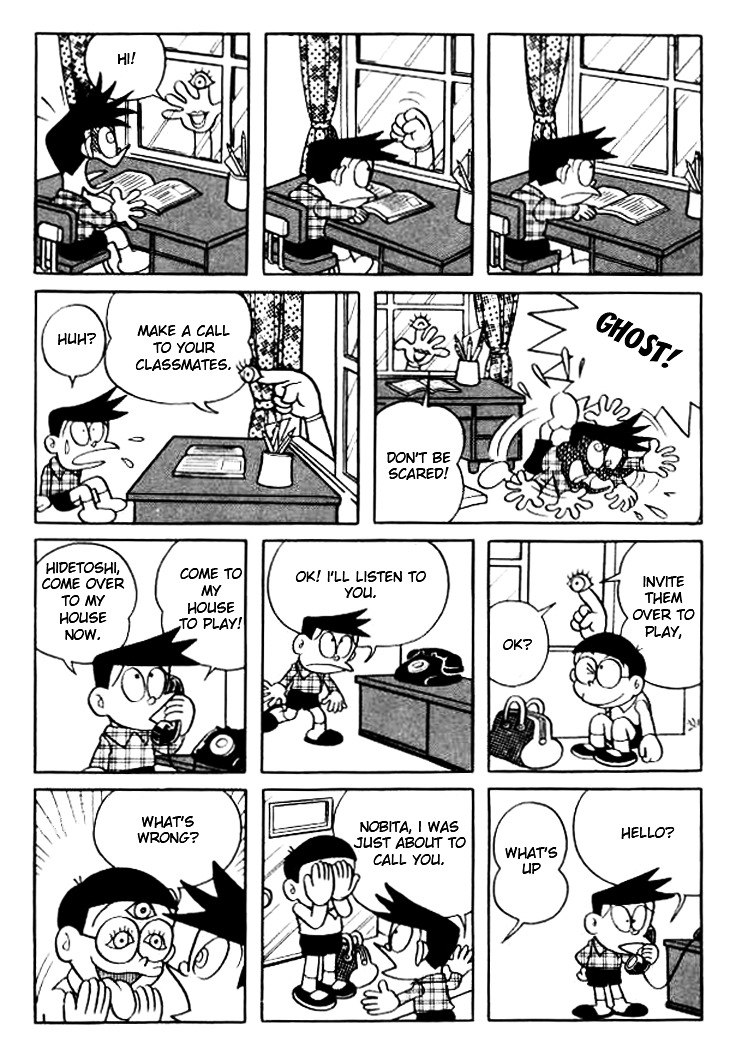 Doraemon Chapter 123 page 8 - Chapter 123 : Seven Limbs, Three Eyes
