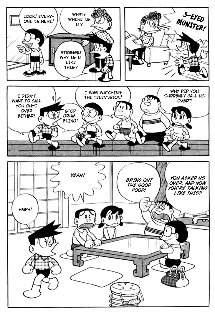 Doraemon Chapter 123 page 9 - Chapter 123 : Seven Limbs, Three Eyes