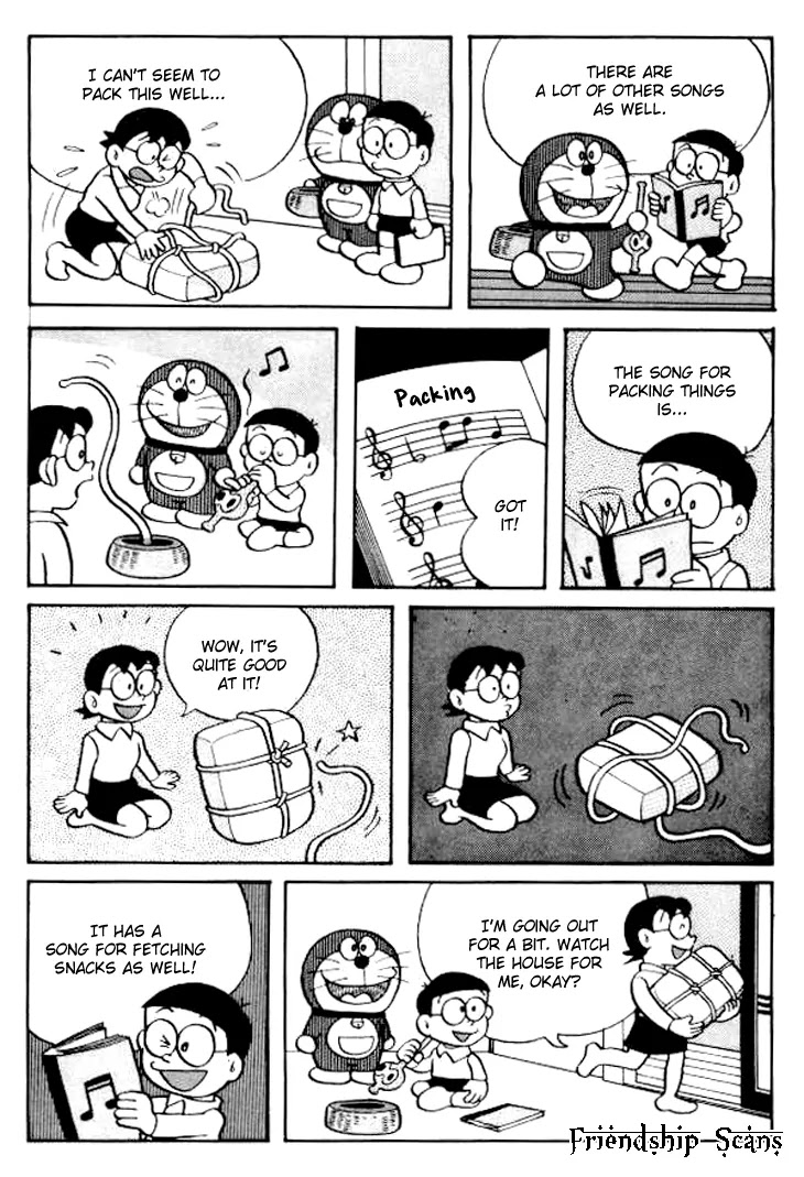 Doraemon Chapter 124 page 5 - Chapter 124 : Charmed Snake Rope