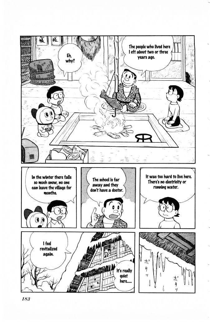 Doraemon Chapter 125 page 8 - Chapter 125 : The mystery case of the village deep in the mountains