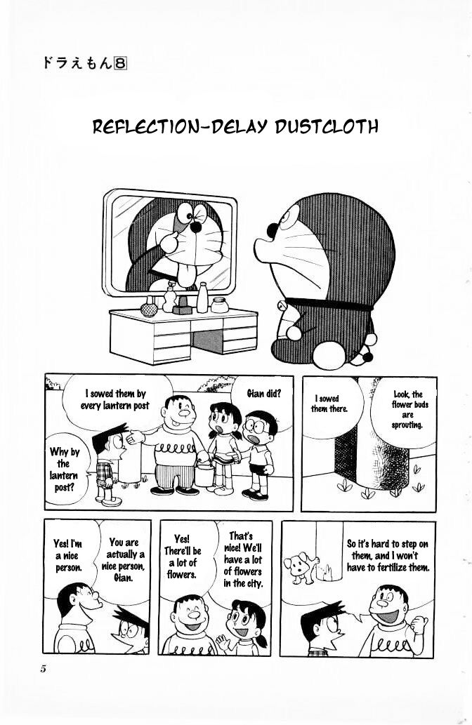 Doraemon Chapter 126 page 4 - Chapter 126 : Reflection-delay dustcloth